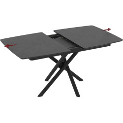 Стол раскладной Magnusplus Katrin 138/178x90 Yosun (Black) Thumb