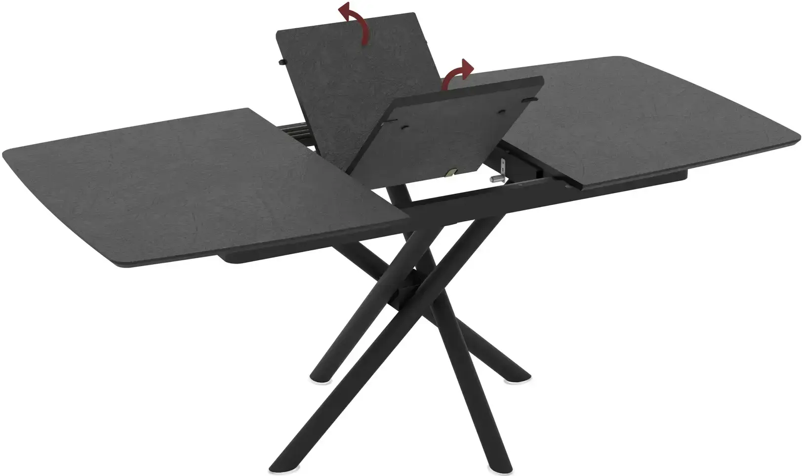 Стол раскладной Magnusplus Katrin 138/178x90 Yosun (Black) - 3