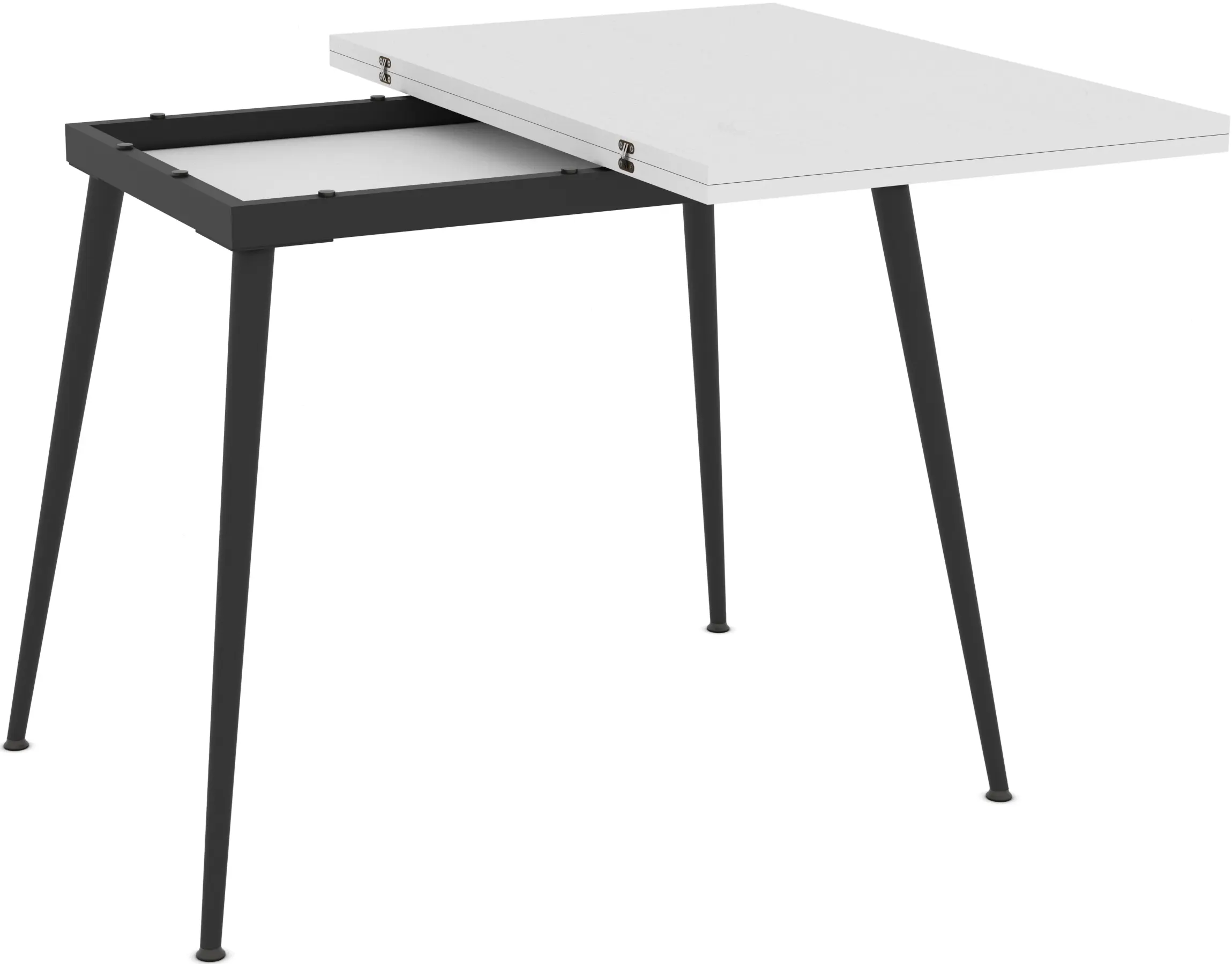 Masa extensibila Magnusplus Lilis 90/120x60 (Senkron White)