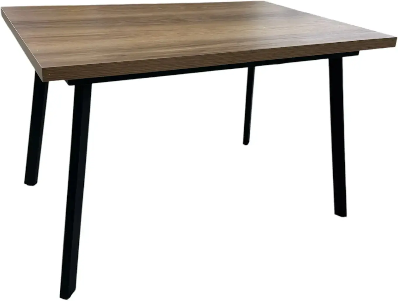 Masa extensibila Magnusplus Lini 120/160x80 Hazar (Wood/Black)