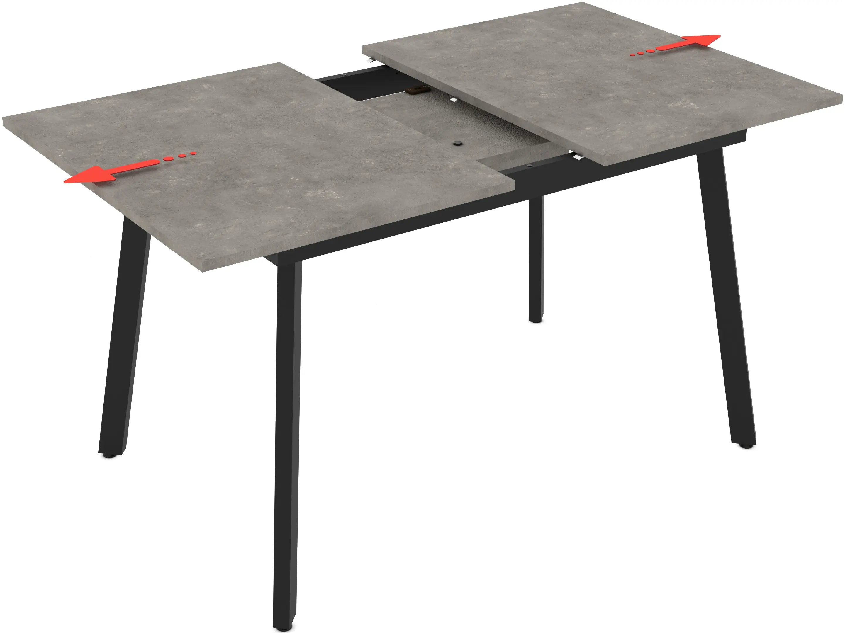 Стол раскладной Magnusplus Lini 138/178x85 (Retro Stone)