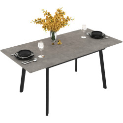 Стол раскладной Magnusplus Lini 138/178x85 (Retro Stone) Thumb