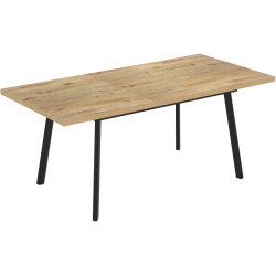 Masa extensibila Magnusplus Lini 138/178x85 Rivoli (Wood/Black) Thumb
