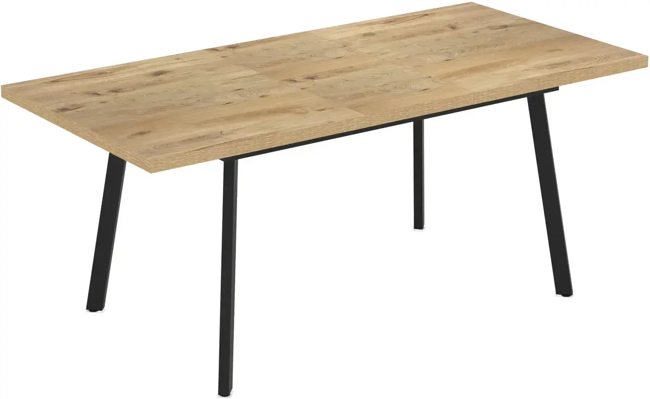 Masa extensibila Magnusplus Lini 138/178x85 Rivoli (Wood/Black) - 5