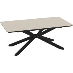 Masa extensibila Magnusplus Mona 190/250x103 Anemon (Beige/Black)