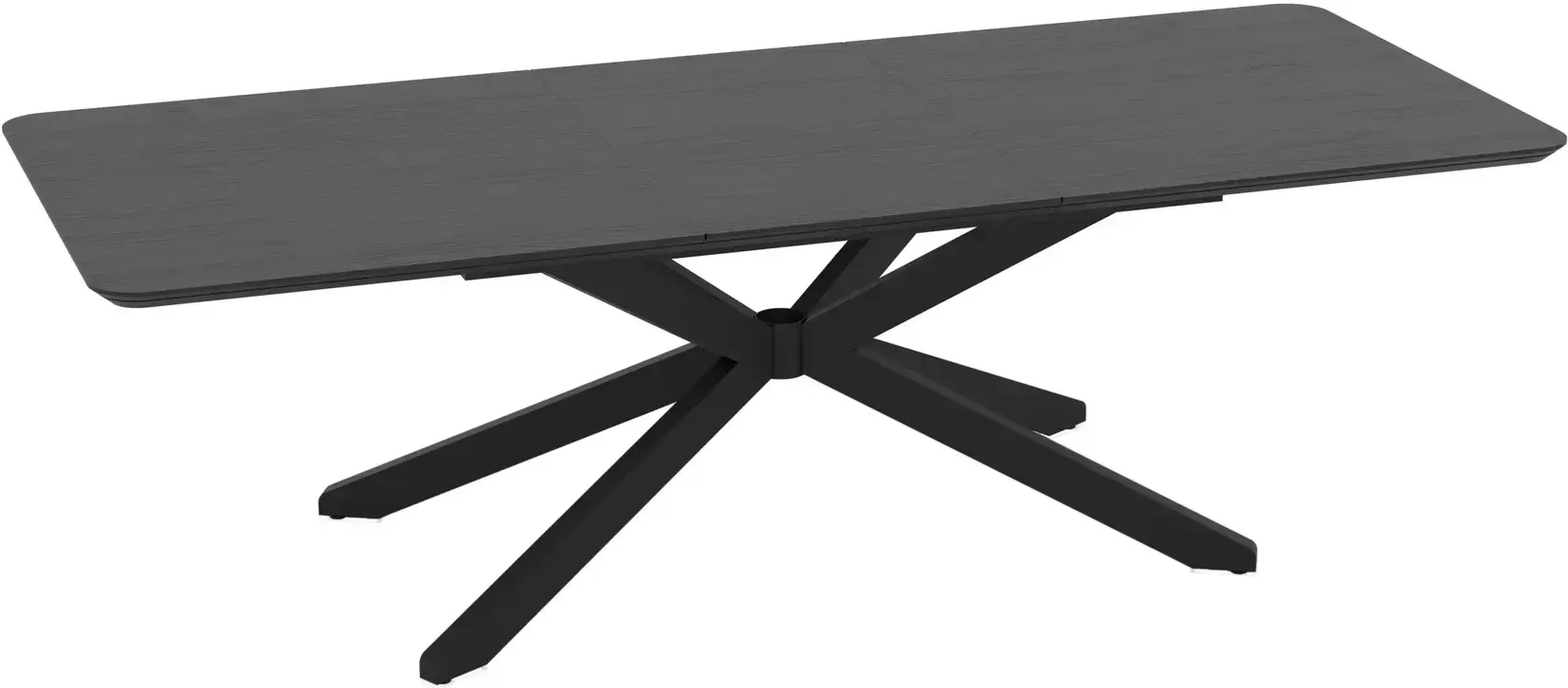 Стол раскладной Magnusplus Mona 190/250x103 Senkron (Black) - 6