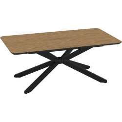Masa extensibila Magnusplus Mona 190/250x103 Zirve (Wood/Black)