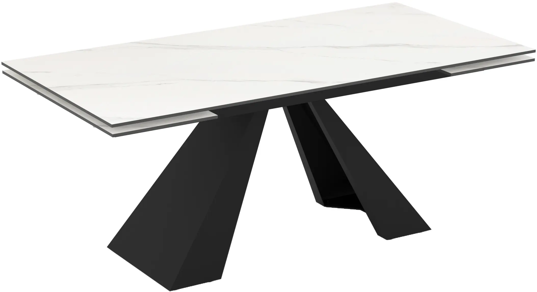 Masa extensibila Magnusplus Monza 180/260x90 (Calacatta)