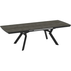 Masa extensibila Magnusplus Robat 160/210/260/310/360x100 Irony (Dark Grey/Black) Thumb