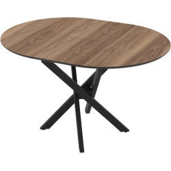 Masa extensibila Magnusplus Ruta 96/126x96 Hazar (Wood/Black) Thumb