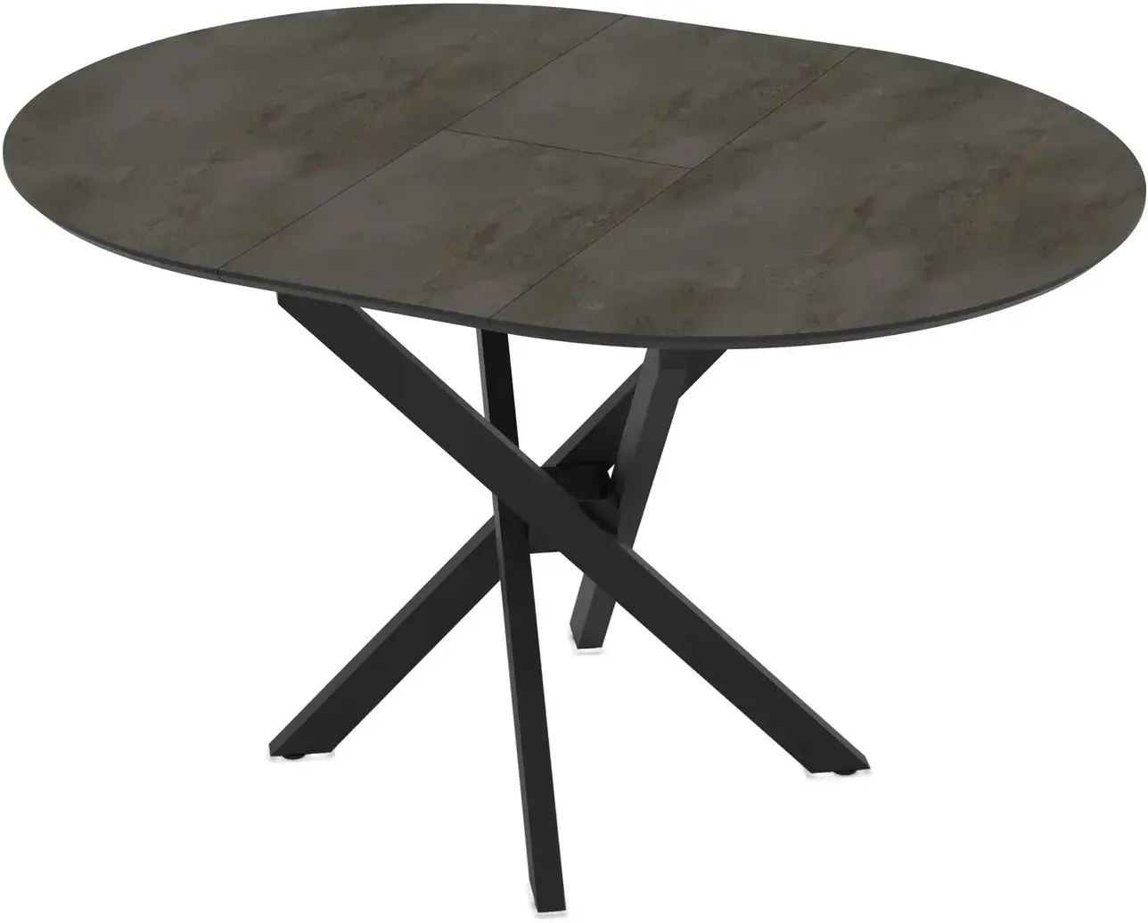 Masa extensibila Magnusplus Ruta 96/126x96 Irony (Dark Grey/Black) - 5