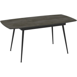 Masa extensibila Magnusplus Yense 125/165x80 Irony (Dark Grey/Black) Thumb