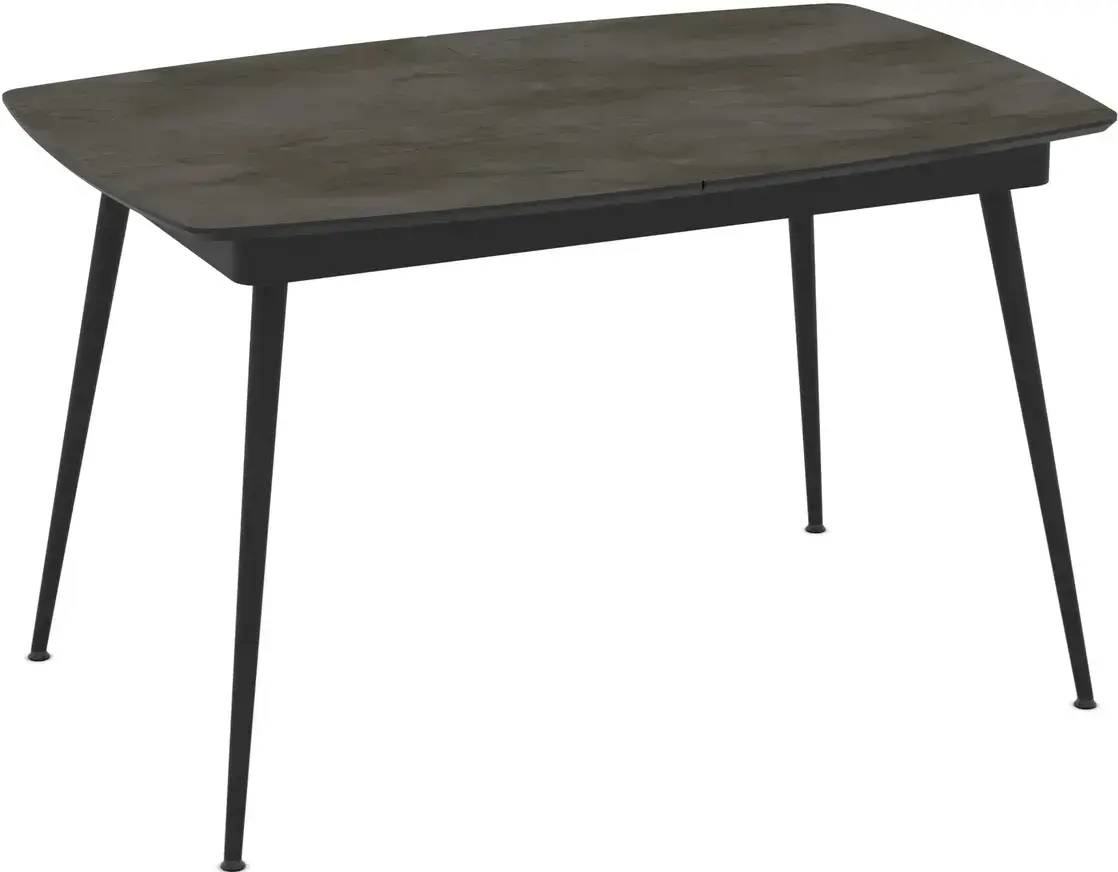 Masa extensibila Magnusplus Yense 125/165x80 Irony (Dark Grey/Black)