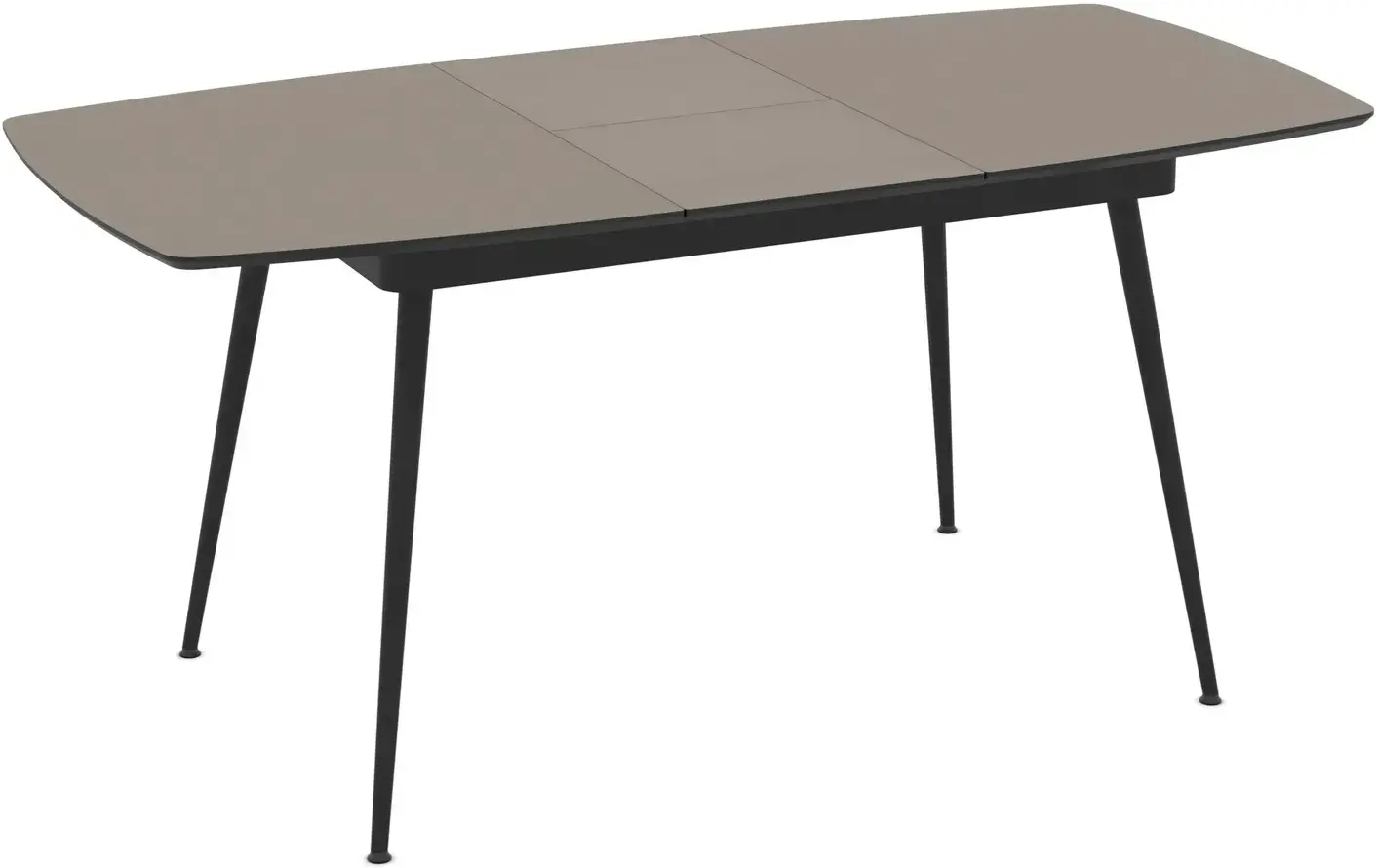 Masa extensibila Magnusplus Yense 125/165x80 Lagun (Grey/Black) - 5