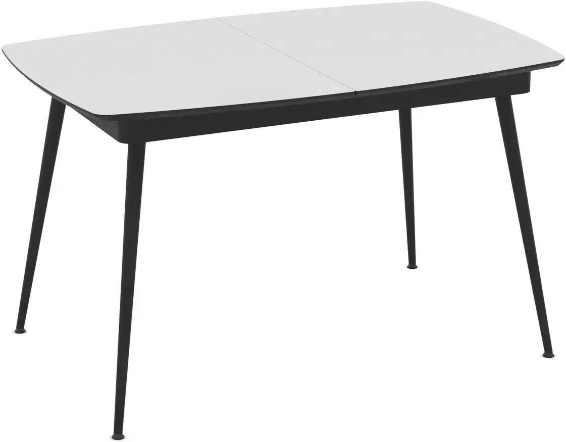 Masa extensibila Magnusplus Yense 125/165x80 Senkron (White/Black)
