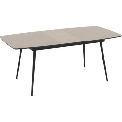 Masa extensibila Magnusplus Yense 145/185x90 Anemon (Beige/Black) Thumb