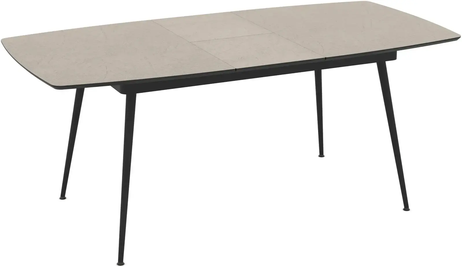 Masa extensibila Magnusplus Yense 145/185x90 Anemon (Beige/Black) - 5