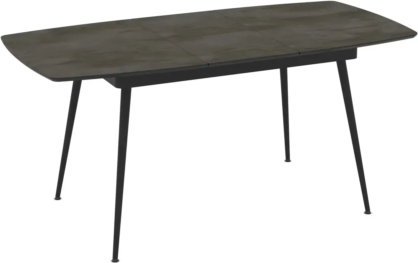 Masa extensibila Magnusplus Yense 145/185x90 Irony (Dark Grey/Black) - 5