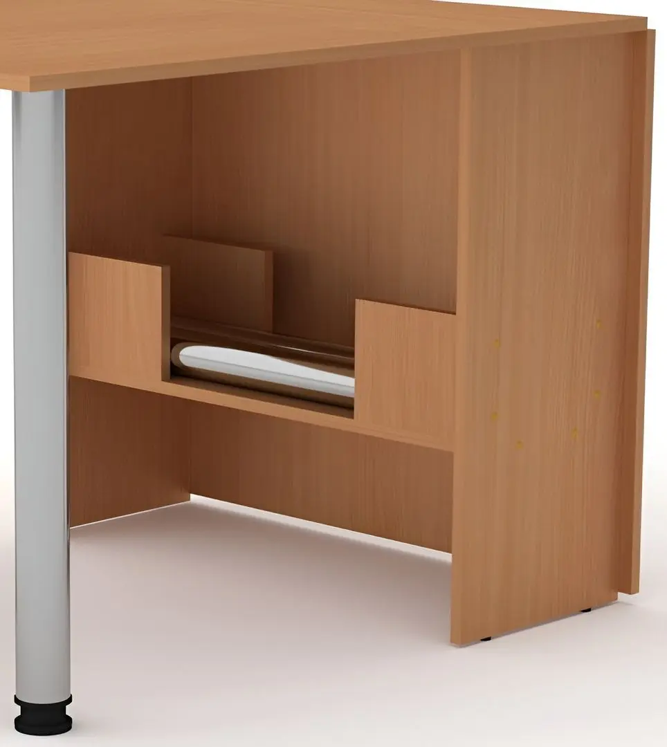 Стол-тумба Marcel Prod Lux 170 (Beech/Inox) - 2