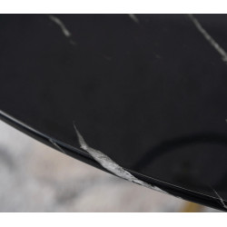 Стол Mebel Elite Bali 100 (Black Marble/Gold) Thumb