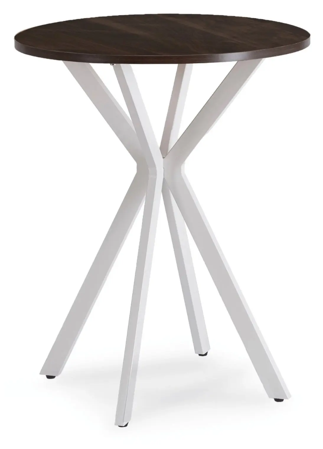 Masa Mebel Elite Lauren 60 (Walnut/White)