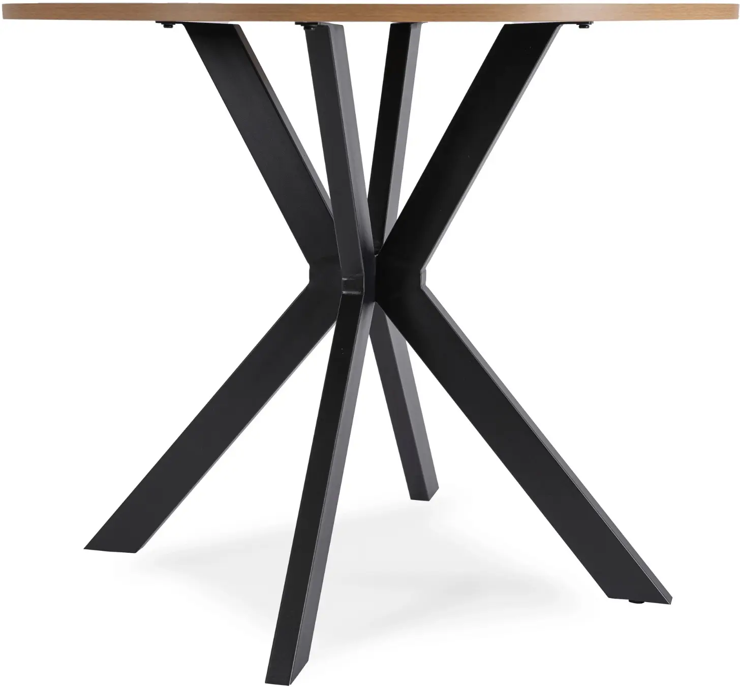 Стол Mebel Elite Lauren 80 (Golden Oak/Black) - 2