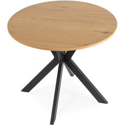 Стол Mebel Elite Lauren 90 (Golden Oak/Black) Thumb