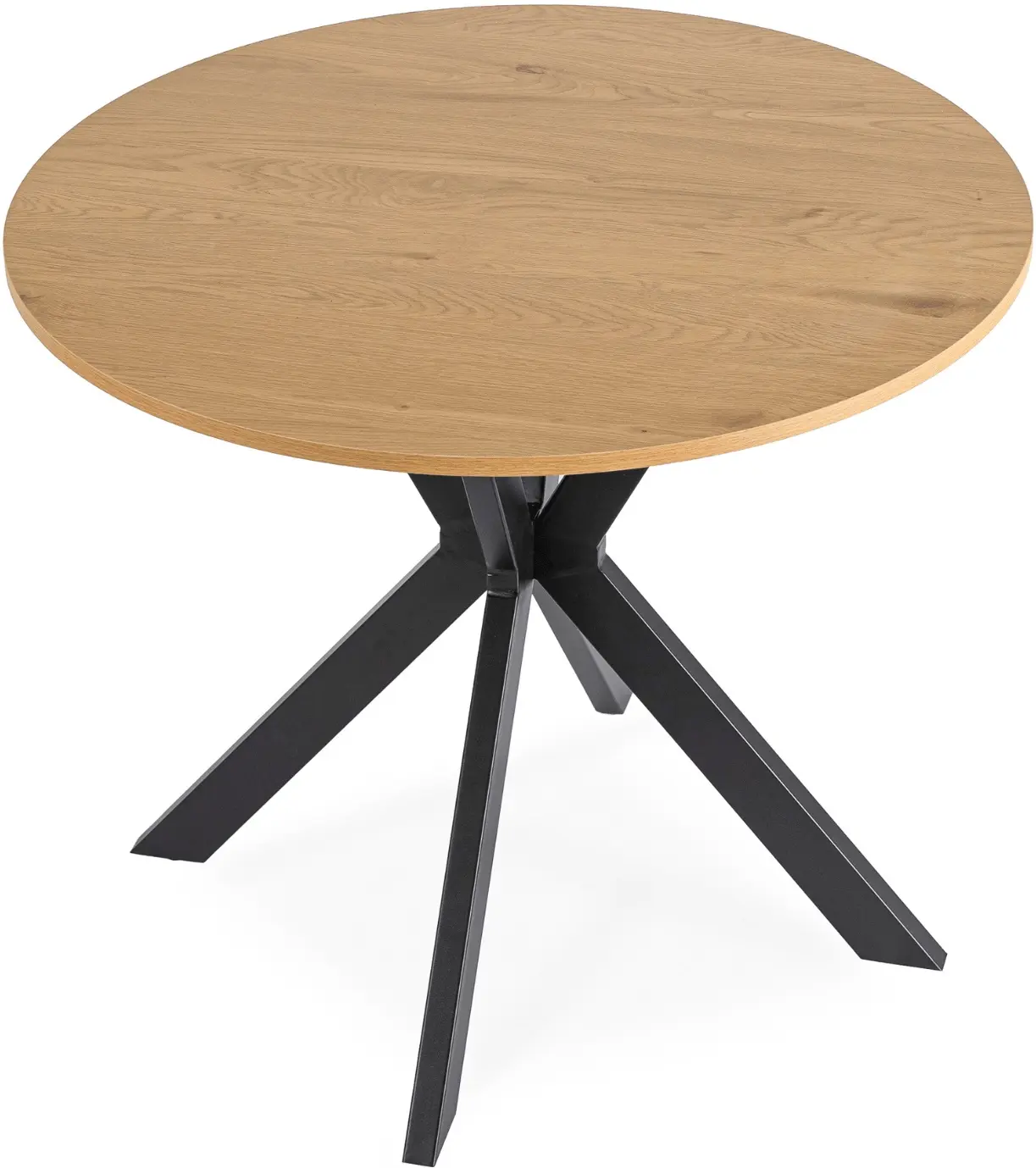 Стол Mebel Elite Lauren 90 (Golden Oak/Black) - 2