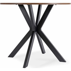 Стол Mebel Elite Lauren 90 (Rustic Oak/Black) Thumb