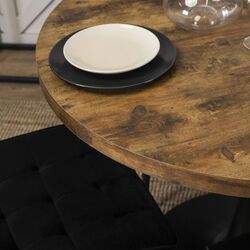 Стол Mebel Elite Lino 100 (Rustic Oak/Black) Thumb