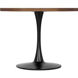 Masa Mebel Elite Lino 100 (Walnut/Black) Thumb