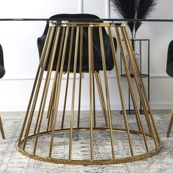 Masa Mebel Elite Olivier 120 (Golden) Thumb