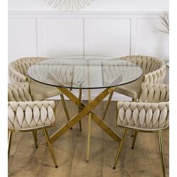 Стол Mebel Elite Sallo 110 (Golden)