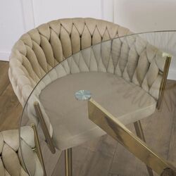 Стол Mebel Elite Sallo 110 (Golden) Thumb