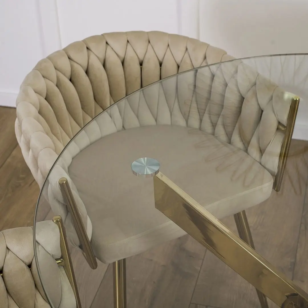 Стол Mebel Elite Sallo 110 (Golden) - 7