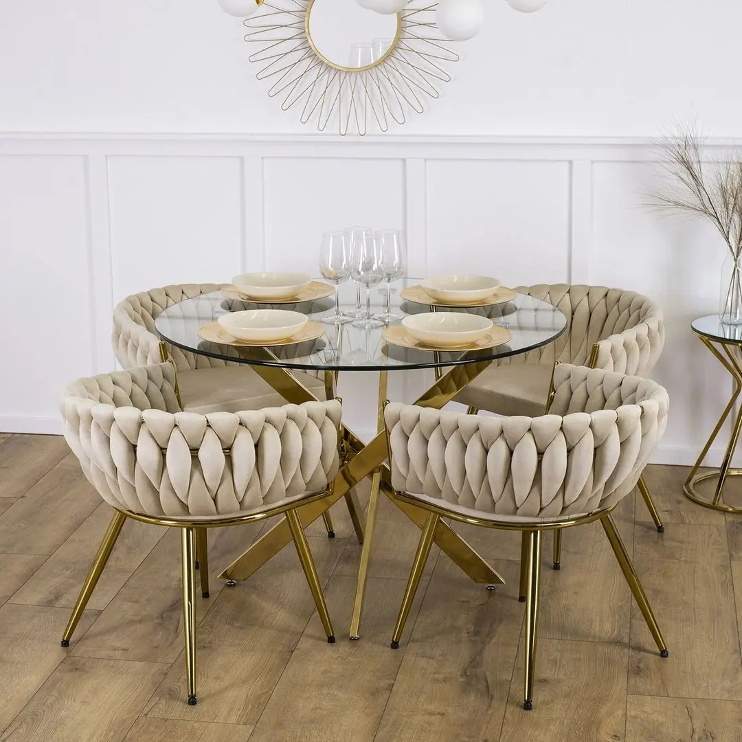 Стол Mebel Elite Sallo 110 (Golden) - 8