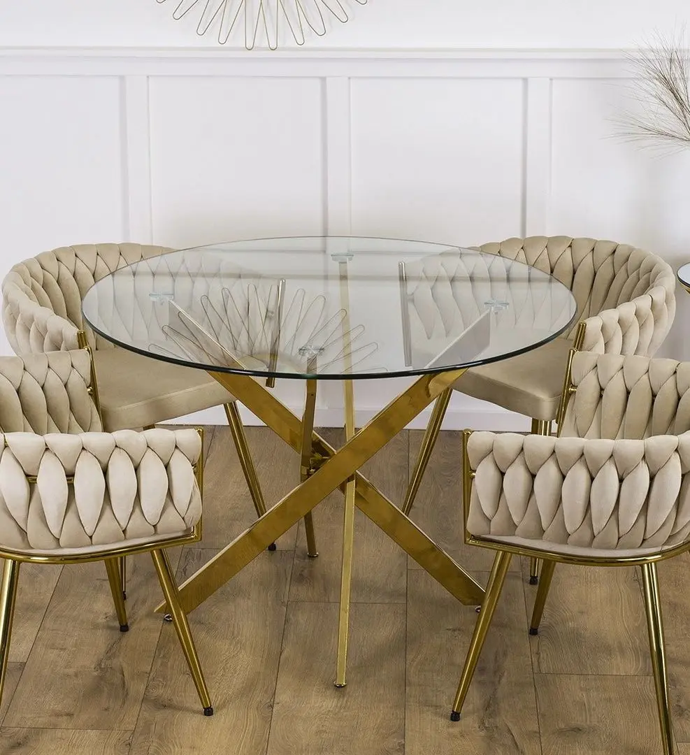 Стол Mebel Elite Sallo 110 (Golden)