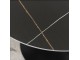 Masa Mebel Elite Sander 73x90 (Black Marble)