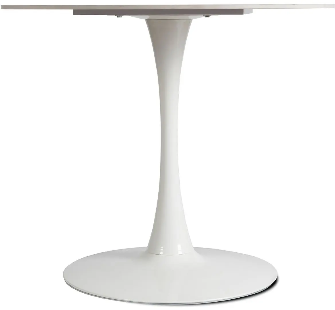 Стол Mebel Elite Sander 73x90 (White Marble)