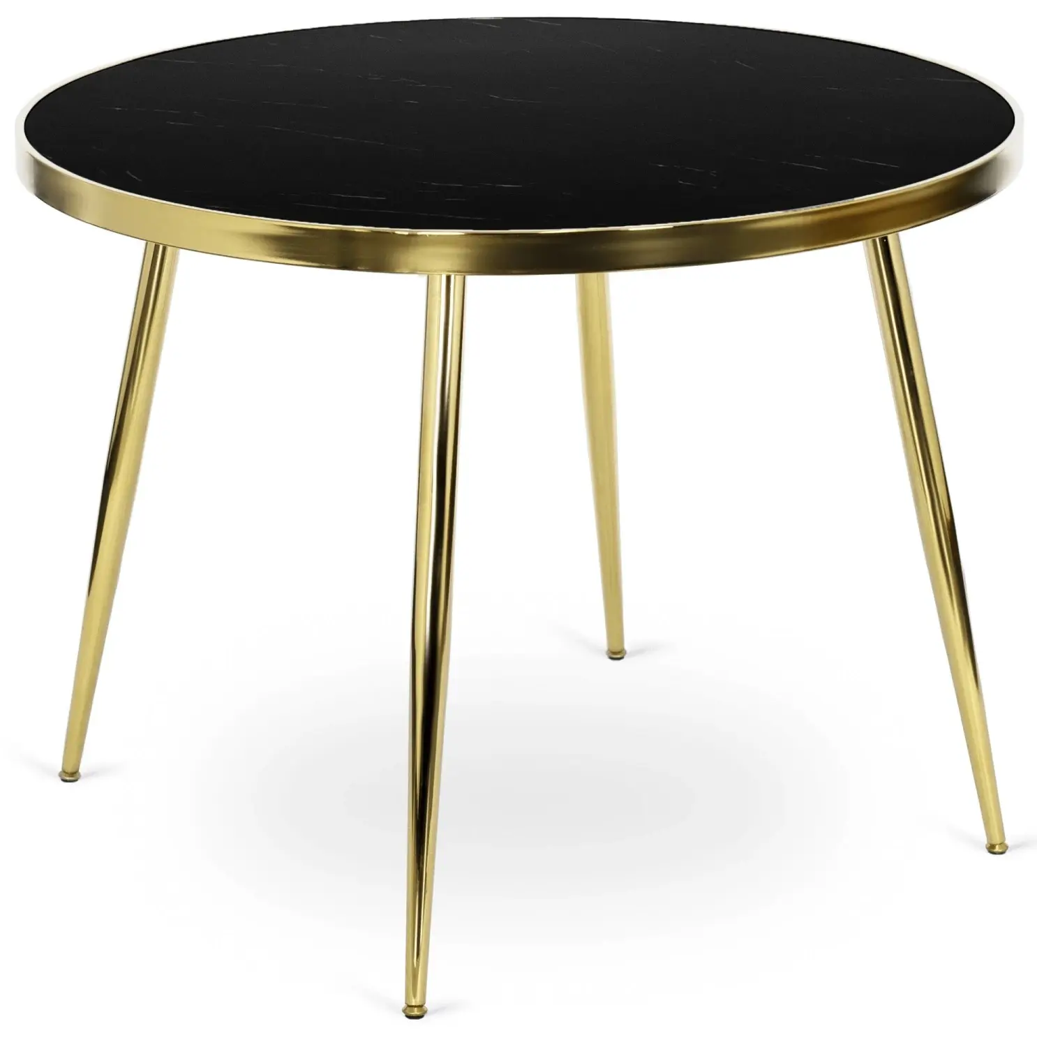 Masa Mebel Elite Tinga 100 (Black/Gold)