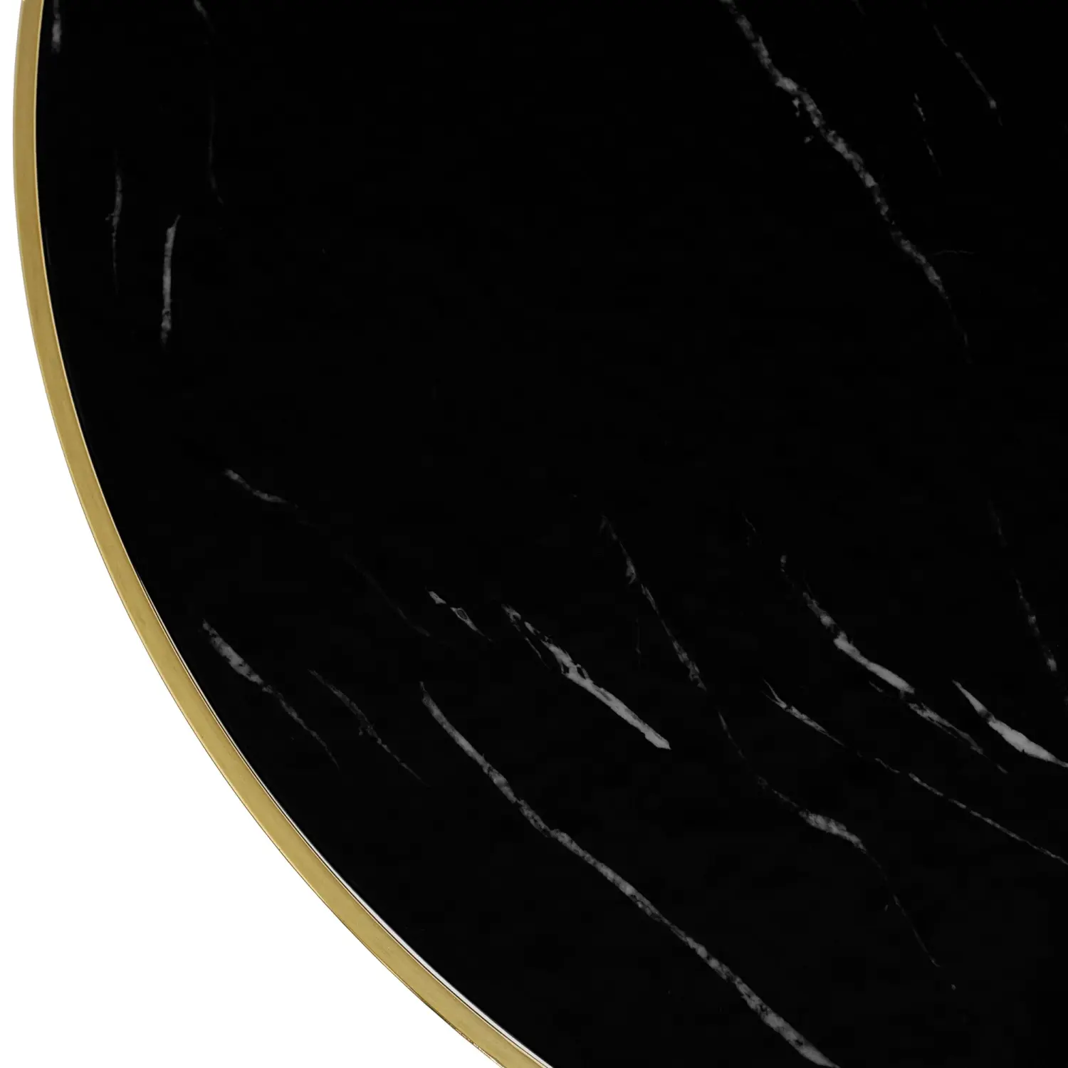 Masa Mebel Elite Tinga 100 (Black/Gold)