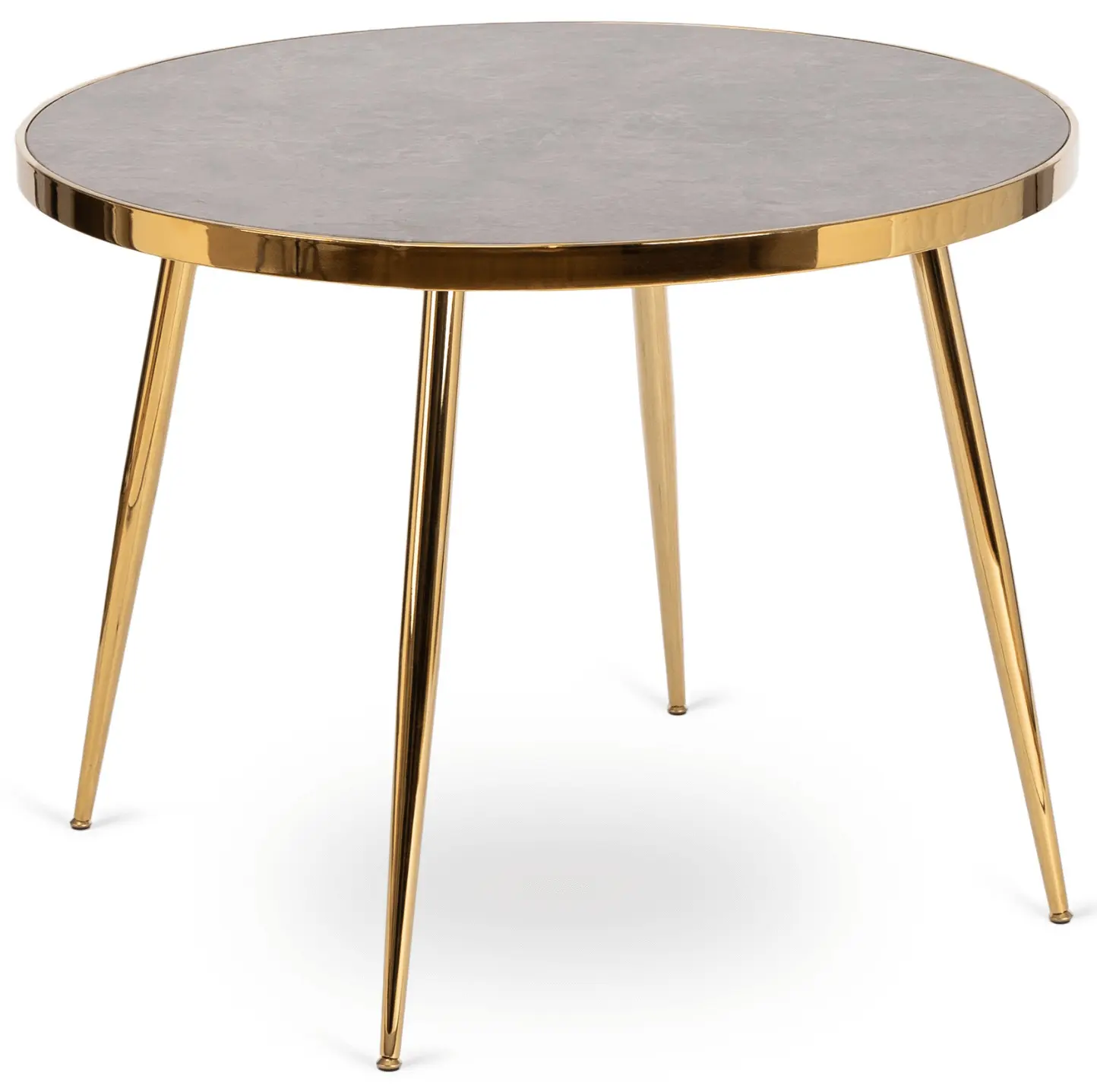 Masa Mebel Elite Tinga 100 (Grey Marble/Gold)