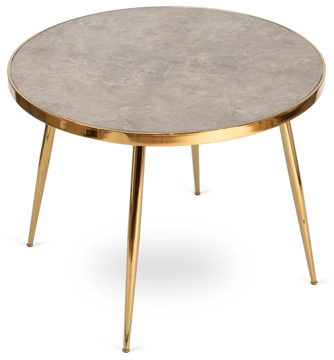 Masa Mebel Elite Tinga 100 (Grey Marble/Gold)