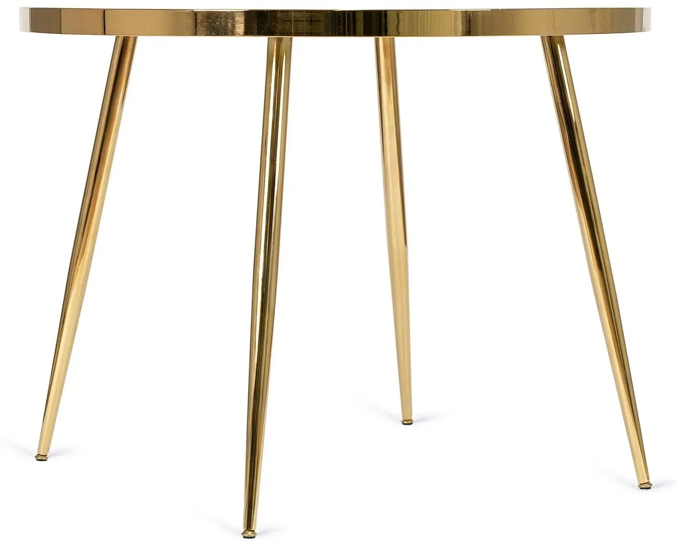 Стол Mebel Elite Tinga 100 (White Marble/Golden)