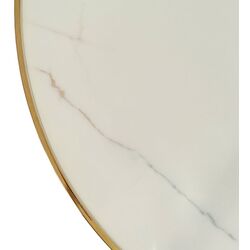 Стол Mebel Elite Tinga 100 (White Marble/Golden) Thumb