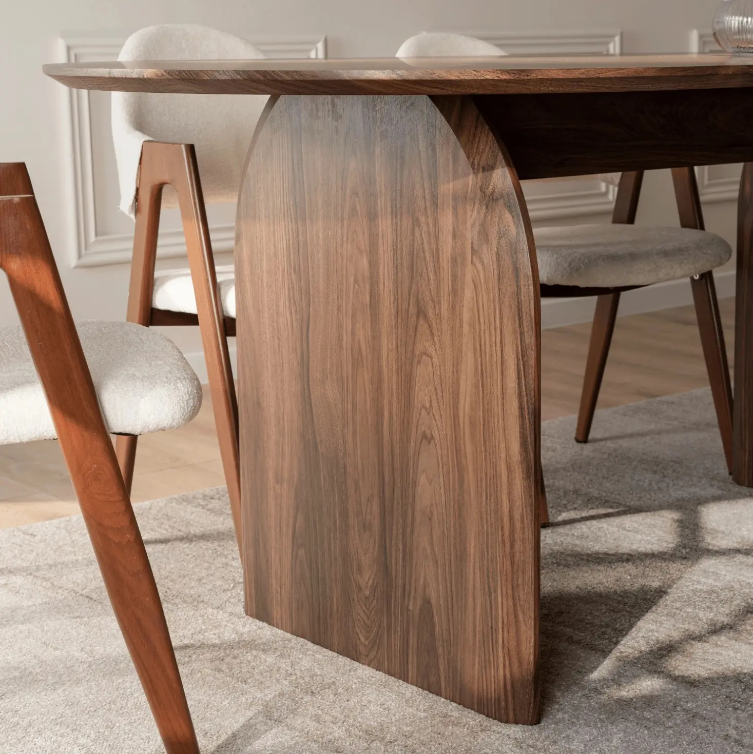 Стол Mebel Elite Tino 190 (Walnut) - 7