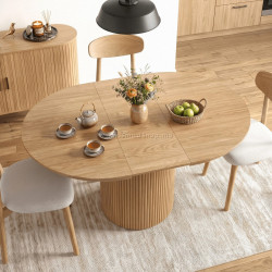 Masa extensibila Mebel Elite Aurelio 120-160 (Oak)