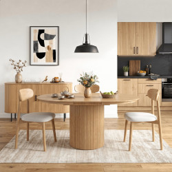 Masa extensibila Mebel Elite Aurelio 120-160 (Oak) Thumb