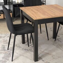 Masa extensibila Mebel Elite Ben 80/140/200x76 (Craft Oak) Thumb