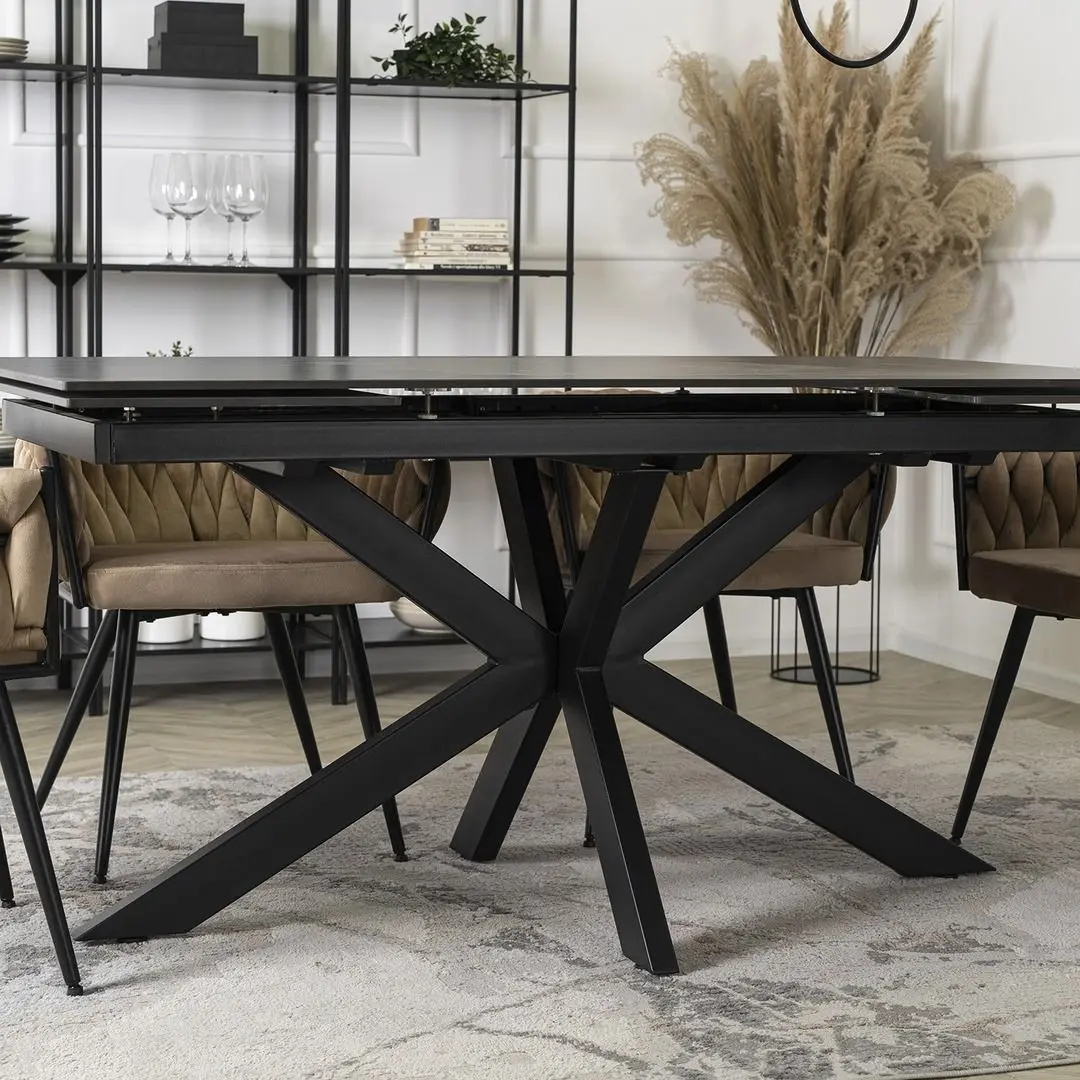 Masa extensibila Mebel Elite Bruno 78x160/240 (Black)